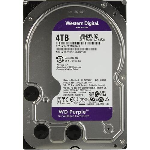 Жесткий диск 4Tb WD42PURZ