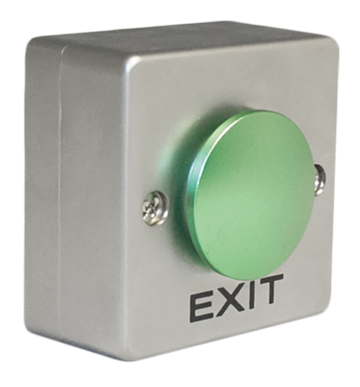 Кнопка выхода Tantos CLACK green накладная фото 2