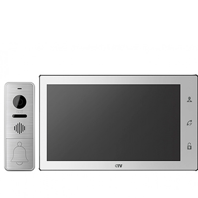 Комплект цветного видеодомофона CTV-DP4102FHD (черный) фото 2