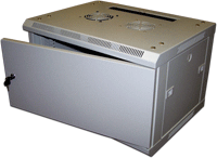 Шкаф настенный TWT серии Pro, 4U 600x450, металлическая дверь