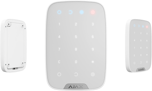 Беспроводная сенсорная клавиатура Ajax KeyPad (белый)