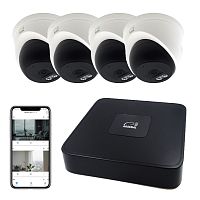 Комплект IP видеонаблюдения Arsenal Ti на 4 камеры 2Mp (внутренний)