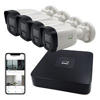 Комплект IP видеонаблюдения Arsenal Ti на 4 камеры 4Mp (уличный)