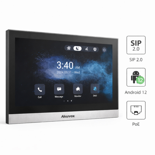Видеодомофон Akuvox C316S (серебро)