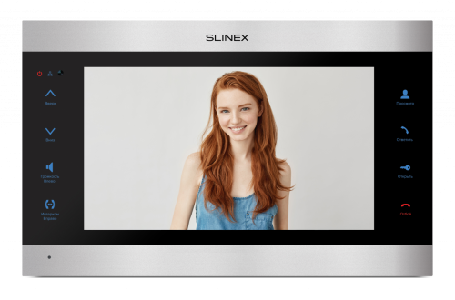 Видеодомофон Slinex SL-10IPT (серебро/чёрный)