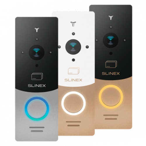 Вызывная панель Slinex ML-20HD (золото/белый)  фото 2