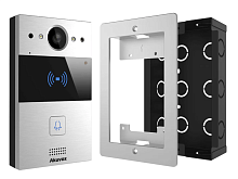 Вызывная панель одноабонентская Akuvox R20A In-Wall с коробкой для врезного монтажа в комплекте