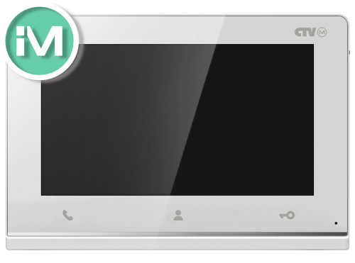 Видеодомофон CTV-iM720 Hello 7 FHD (белый)