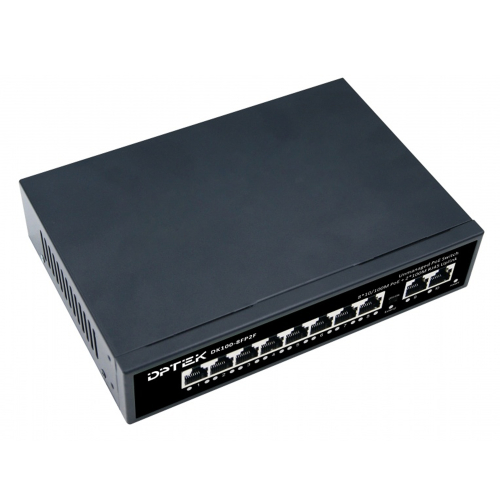 Коммутатор POE  8 DPTEK DK100-8FP2F-W фото 3