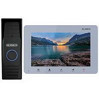 Комплект вызывная панель+видеодомофон ML-15HR + SM-07M (темно серый/серебро)