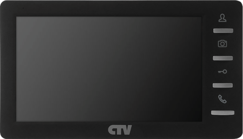 Видеодомофон CTV-M1701S (черный)
