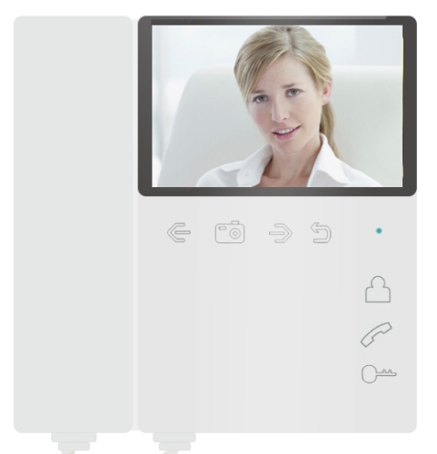 Видеодомофон Tantos Elly с трубкой (белый)