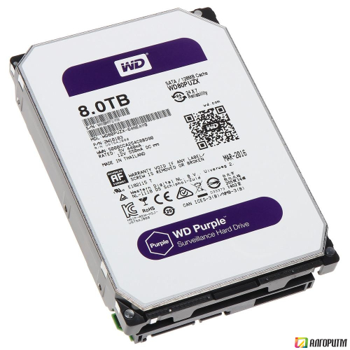 Жесткий диск 8Tb WD/UNV WD84PURU-64B5AY0