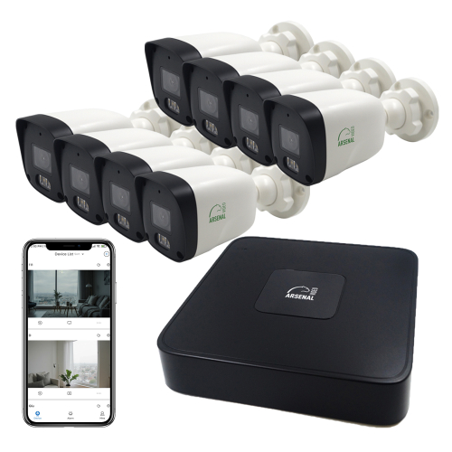 Комплект IP видеонаблюдения Arsenal Ti на 8 камер 2Mp (уличный)