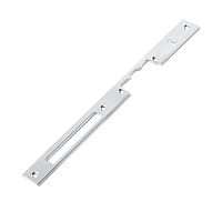 Планка ответная Elektra Plus SP2502-C (серебро) длинная 