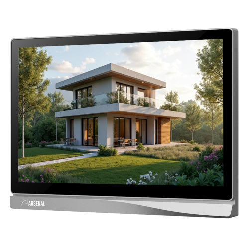 Видеодомофон Arsenal Ювента 8 FHD TUYA (чёрный) фото 2