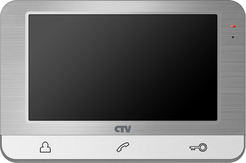 Видеодомофон CTV-M1703 (серебро)