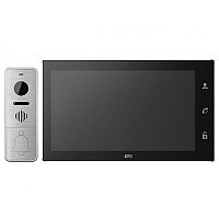 Комплект цветного видеодомофона CTV-DP4102AHD (черный)