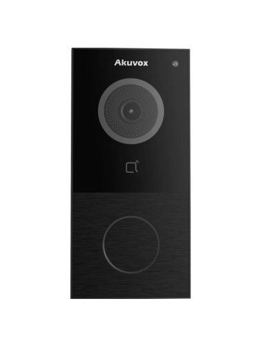 Вызывная панель одноабонентская Akuvox E12S (черный)