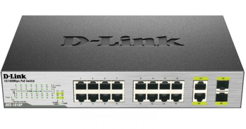 Коммутатор D-Link L2 DSS-100E-9P фото 2