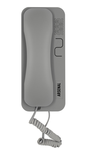 Трубка аудиодомофона Arsenal AR-A10 (серый)