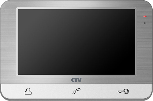 Видеодомофон CTV-M1703 (серебро) К1