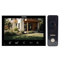 Комплект видеодомофона Arsenal Грация Pro FHD (черный) +  Рокси FHD (чёрный)