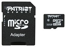 Карта памяти  32Gb PATRIOT PSF32GMCSDHC10