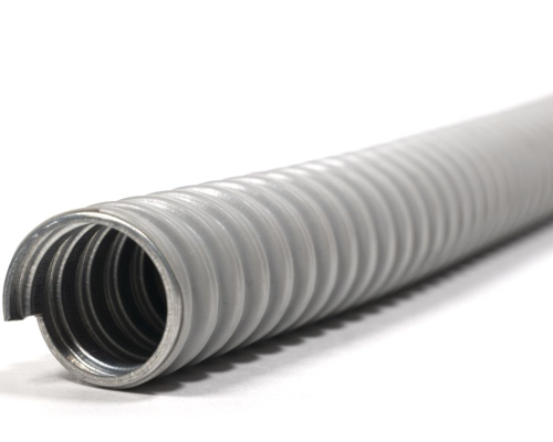 Металлорукав 20мм МРПИ НГ ПВХ (50м) серый