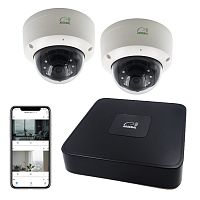 Комплект IP видеонаблюдения Arsenal Ti на 2 камеры 4Mp (внутренний)