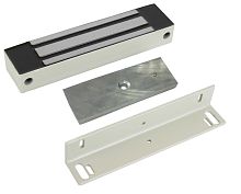 Замок электромагнитный Accordtec ML-295K с уголком, белый