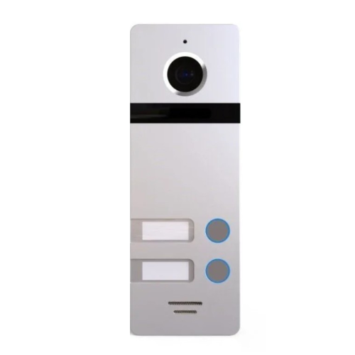 Вызывная панель Arsenal Iron Magic 2 (серебро) на 2 абонента