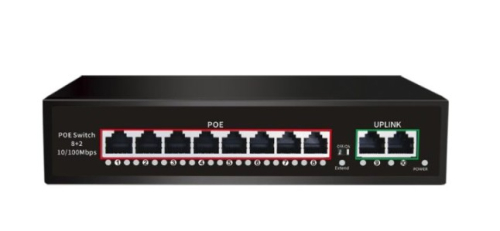 Коммутатор  8 POE+2 Uplink Port DK100-8FP2F