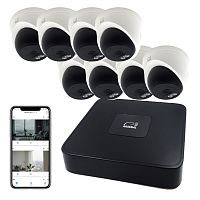 Комплект IP видеонаблюдения Arsenal Ti на 8 камер 2Mp (внутренний)