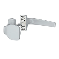 Нажимной гарнитур подпруж., ухват без планки  серебро