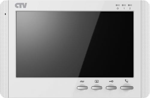 Комплект цветного видеодомофона CTV-DP1704 MD (белый) фото 3