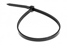 Хомут-стяжка кабельная нейлоновая REXANT 200x3,6 мм, черная, упаковка 100 шт.