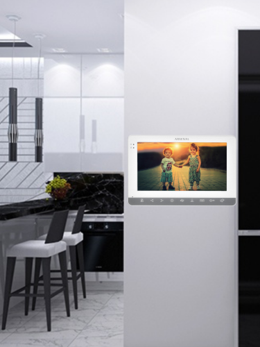 Видеодомофон Arsenal Дания (белый) фото 8