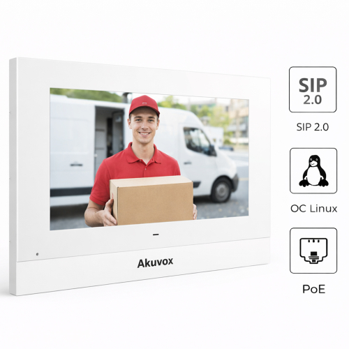 Видеодомофон Akuvox C313S (белый)