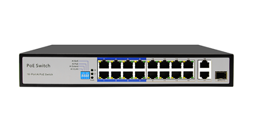 Коммутатор 16 POE AT-NS-16P2G-1GS-150 (F)