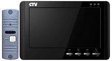 Комплект цветного видеодомофона CTV-DP1704 MD (черный)