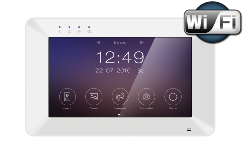 Видеодомофон Tantos Rocky Wi-Fi (белый)