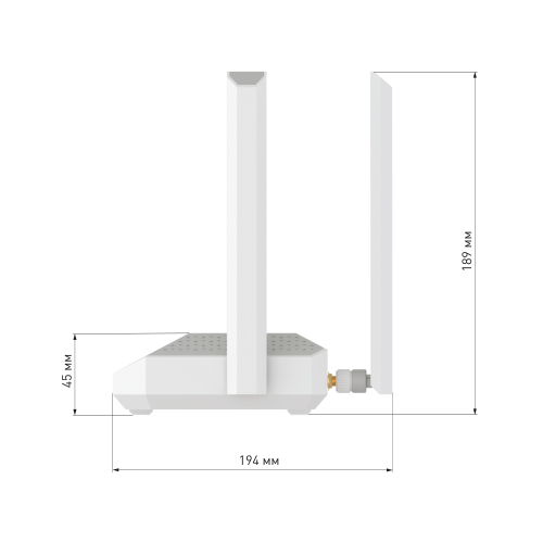 Роутер 4G Wi-Fi Netcraze Speedster 4G+ NC-2911 фото 3