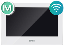 Видеодомофон CTV-iM740W Cloud 7 (белый)