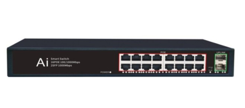 Коммутатор POE 16 DK1000-16TP2S