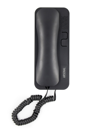 Трубка аудиодомофона Arsenal AR-A10 (черный)