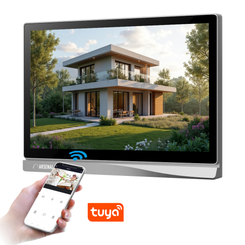 Видеодомофон Arsenal Ювента 8 FHD TUYA (чёрный) фото 3