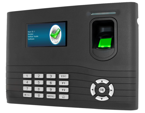 Терминал учета рабочего времени IN01