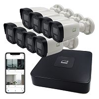 Комплект IP видеонаблюдения Arsenal Ti на 8 камер 4Mp (уличный)