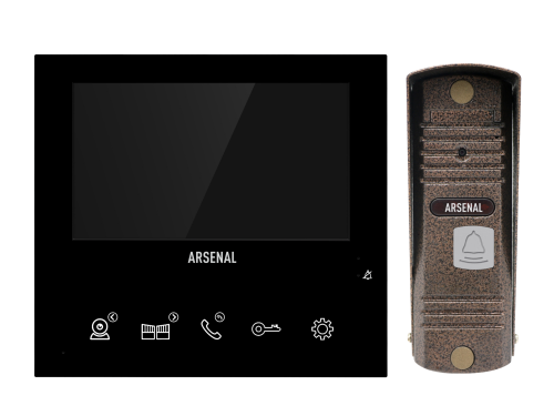 Комплект Arsenal Афина Pro (черный) + Триумф Pro (коричневый)